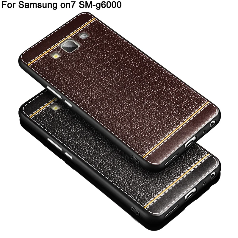 2 шт. для Samsung galaxy On7 sm g6000 чехол с тиснением dermatoglyphs мягкой силиконовой оболочки
