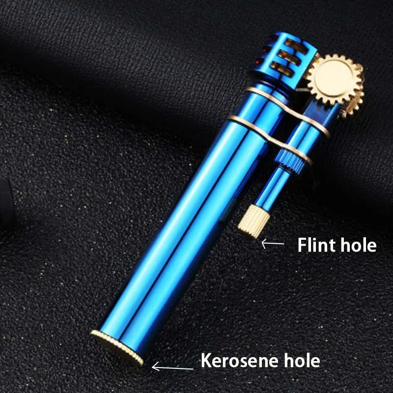Портативные зажигалки для сигарет ретро керосиновая зажигалка кремневая
