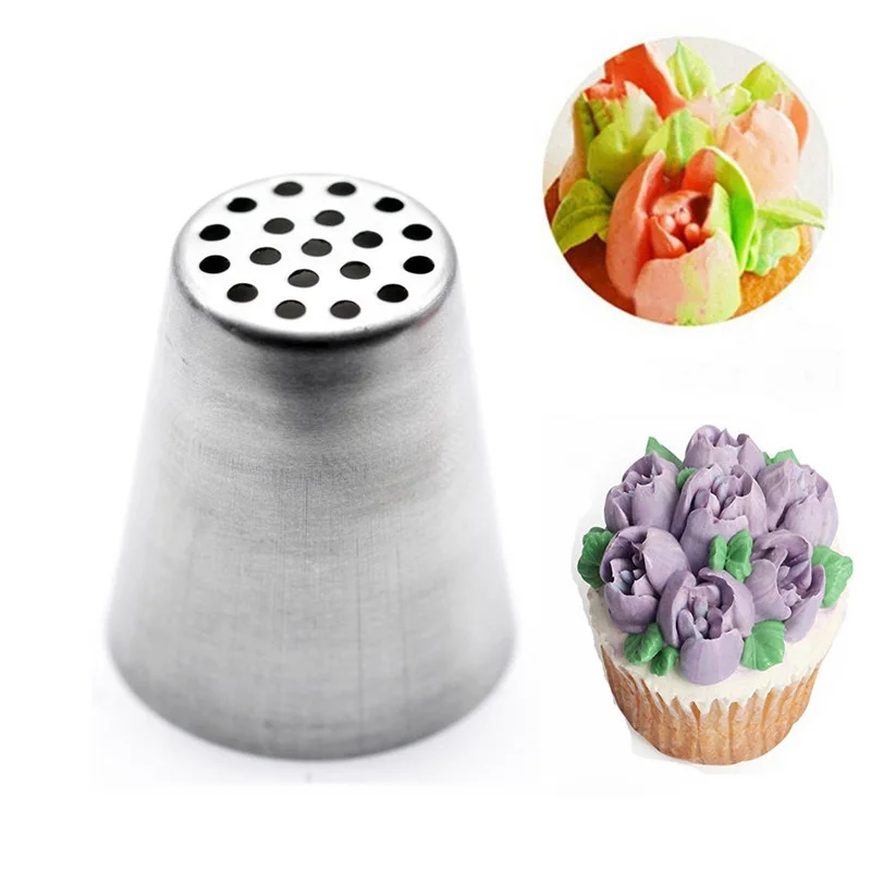 1 шт. кондитерские насадки из нержавеющей стали|pastry tools|russian icing pipingnozzle tip |