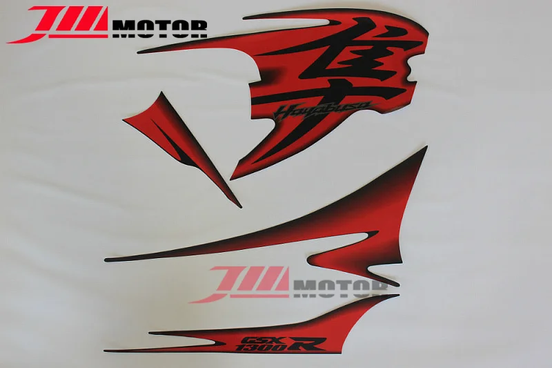 Наклейки для мотоцикла наклейки на весь автомобиль 3 м красный цвет Suzuki GSXR1300 Hayabusa