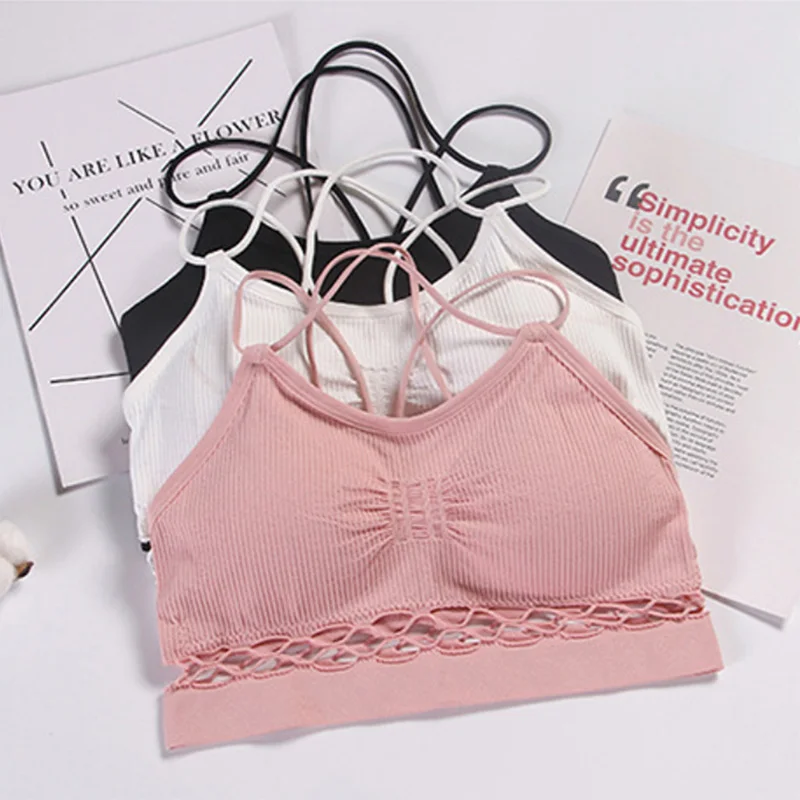 Бесшовный бюстгальтер бюстгальтеры с полной чашкой дышащий без косточек для сна топ женское нижнее белье