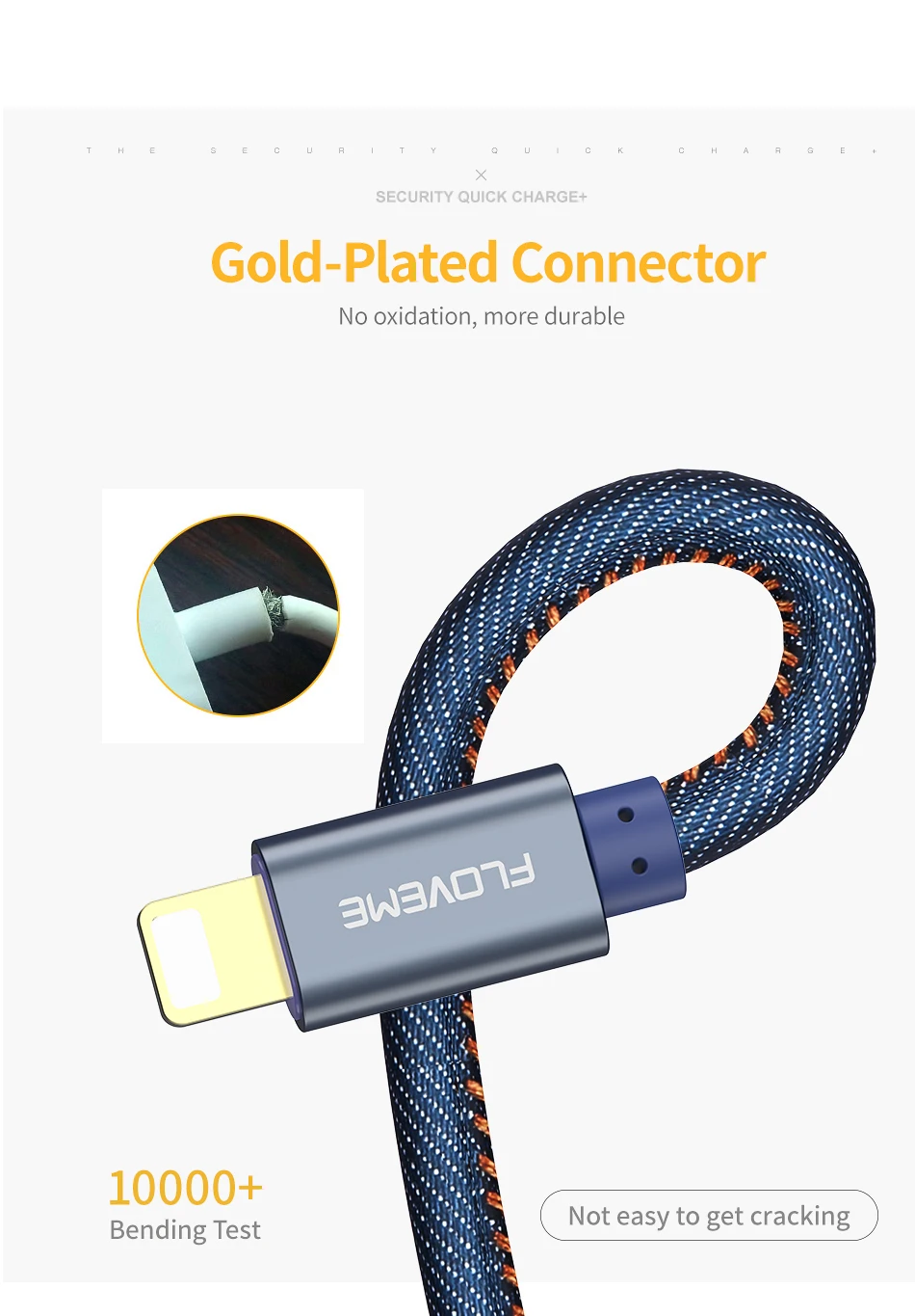 FLOVEME нейлоновый Micro USB кабель для мобильного телефона для samsung Xiaomi huawei LG кабель для быстрой зарядки для samsung S5 кабели для зарядки