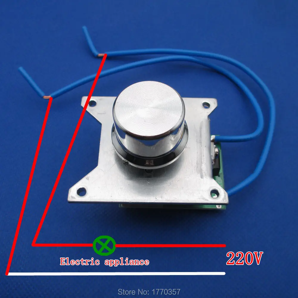 1 шт. SCR 220V регулятор напряжения диммер переключатель регулятора скорости с