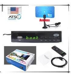 DVB-T2-тюнер приемник HDMI HD 1080P DVB-S2 спутниковый ресивер декодер ТВ коробка ТВ тюнер DVB T2 USB Wifi Встроенный Русский ручной