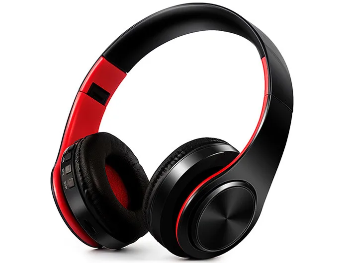 HIFI стерео наушники bluetooth наушники музыка гарнитура FM и поддержка SD карты с микрофоном для мобильного телефона