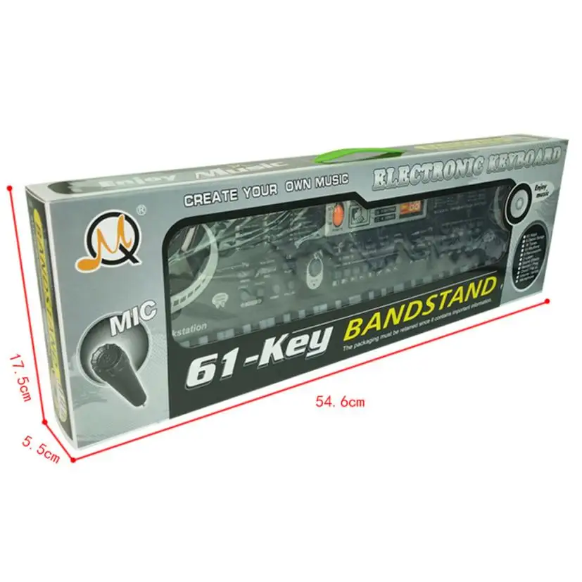 

100% brand new and high quality 61 Keys Digital Music Electronic Keyboard Key Board Gift Electric Piano Gift EU2sw0628