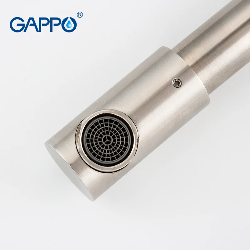 GAPPO новинка 304 нержавеющая сталь матовый смеситель для ванны кран раковины