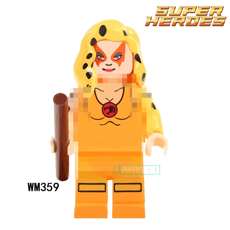 Здание Конструкторы tigro cheetara Лев о Thundercats pantro Tracer супер герой Star Wars кирпичи Куклы