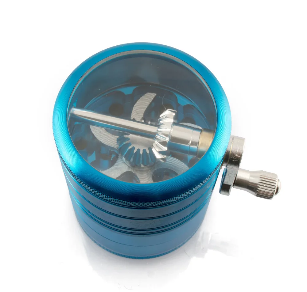 

Formax420 5cm/2.0 Inch 4 Parts Aluminum Grinder Spice Mill Mechanical Handle Grinders Multi Colors