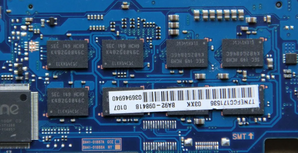 Для Samsung NP530 материнской платы ноутбука BA41-01888A интегрирован с I5-2467M процессором на