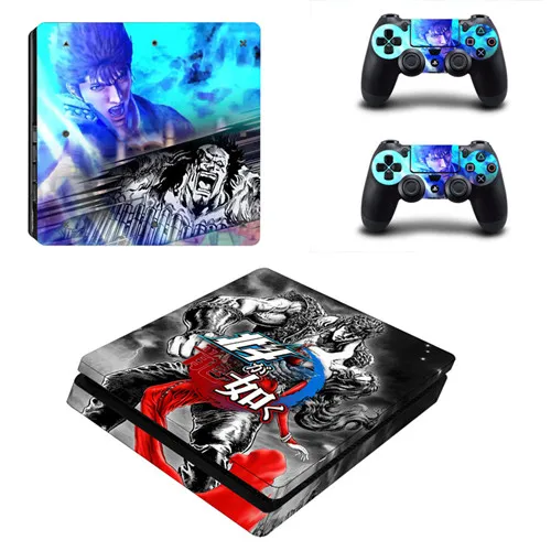 YSP4S-2197 Якудза хакуто GA gotoku PS4 тонкий кожи Стикеры наклейка для Sony Игровые приставки 4 консоли и 2 контроллеры PS4 Slim шкуры стикеры s - Цвет: YSP4S-2197