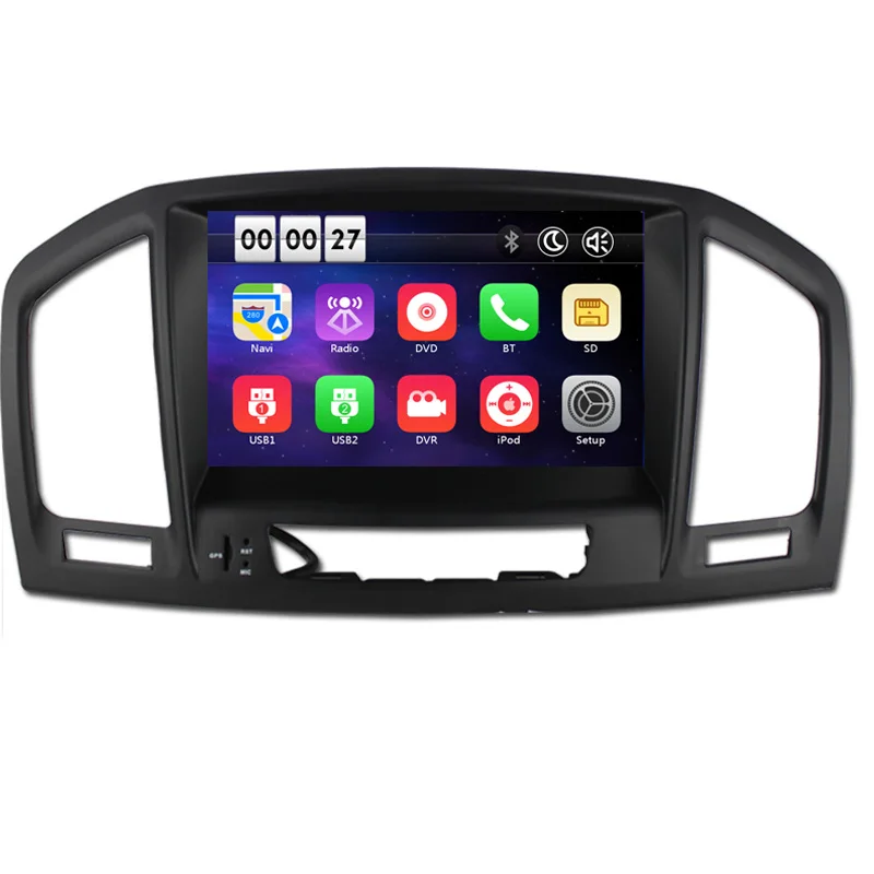 Автомобильный dvd плеер 8 дюймов 1080P 1024*600 gps навигация для Buick Regal Opel Insignia Vauxhall 2011 2012