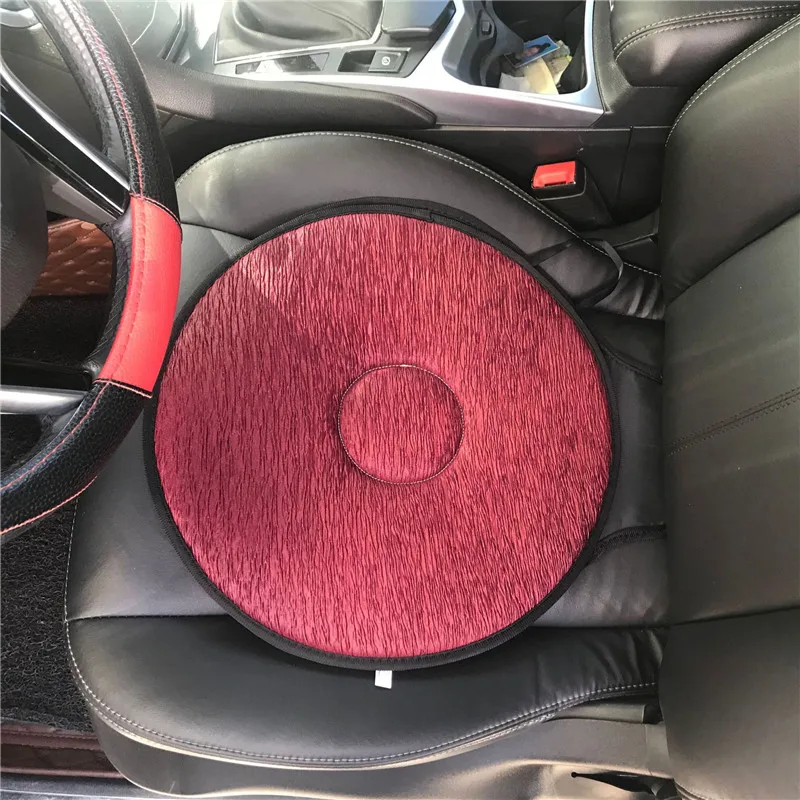 360 Degree Rotation Cushion Mats For Chair Car Office Home Bottom Seats Breathable Elderly Pregnant Woman | Автомобили и
