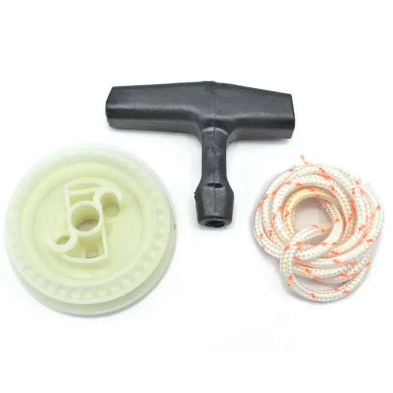 Бензопила стартер Запчасти веревка ротора ручка шкива сцепление линия пилу 017 018