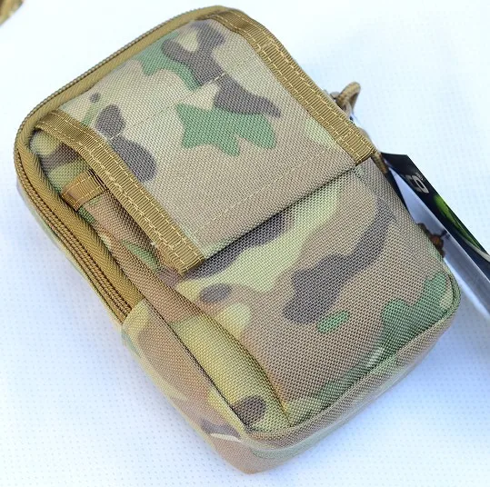 Тактический чехол для телефона ROCOTACTICAL, тактическая поясная Сумка Molle - Цвет: CP Multicam