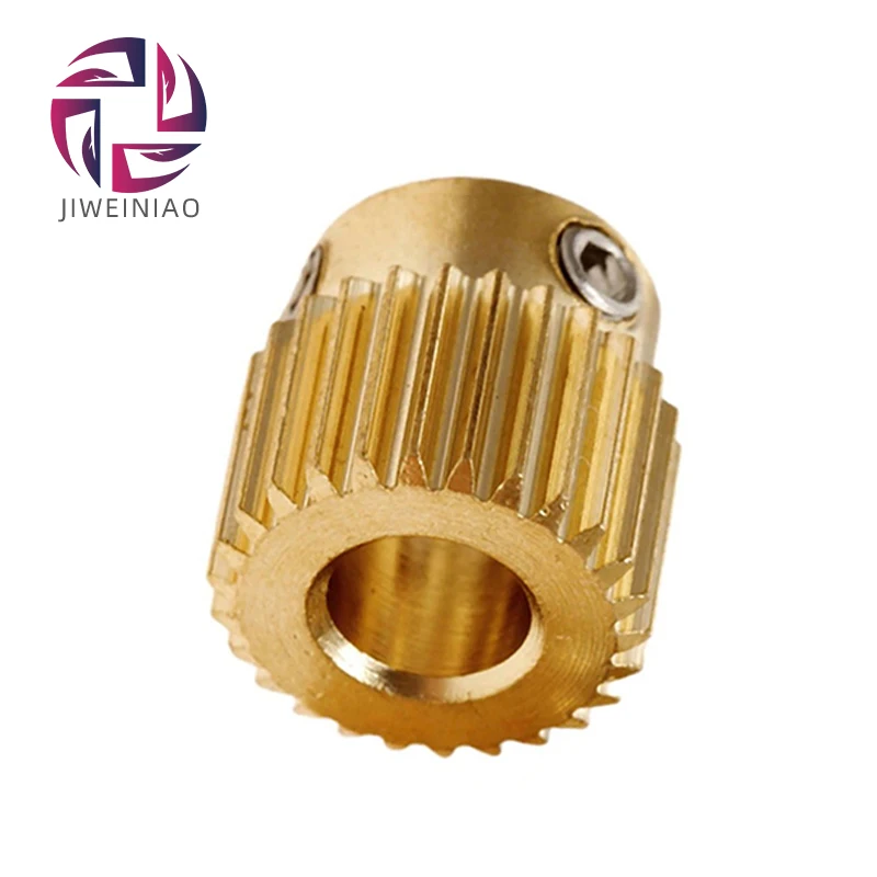 5 шт./лот медная Экструзионная головка Шестерня 26 зуб 3D принтеры аксессуары