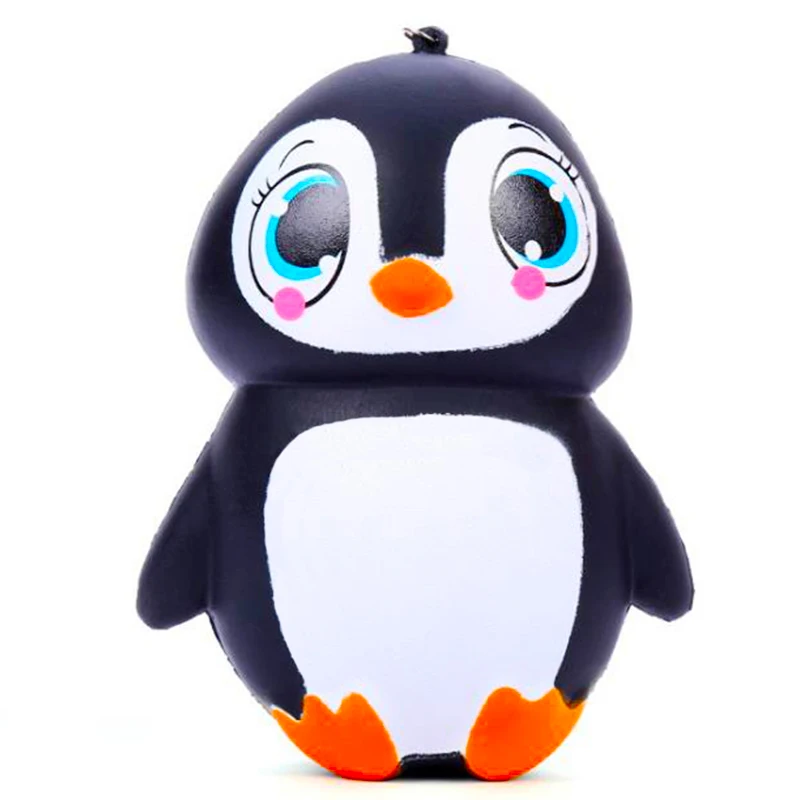 Jumbo Kawaii с рисунком пингвина для девочек мягкие ремни крем Ароматические медленно