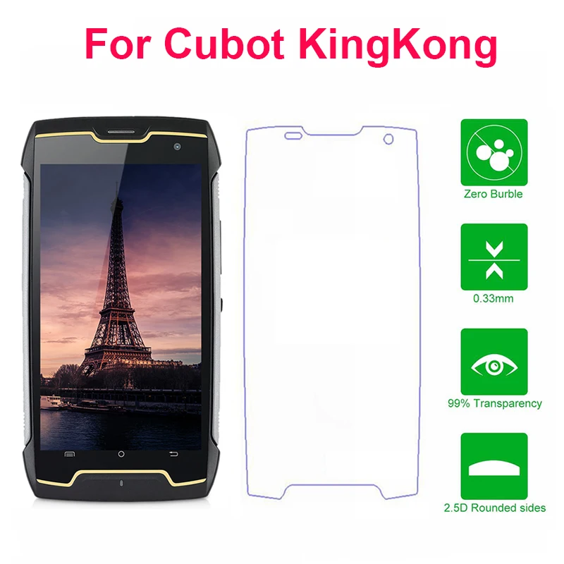 Для Cubot KingKong закаленное Стекло Экран протектор ЖК дисплей Защитная пленка для