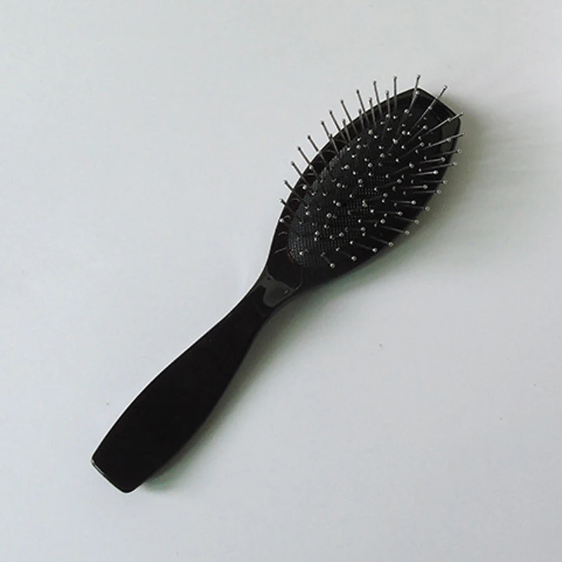 

Mayitr 1pc Wig Brush Hair Piece Extension Training Head Steel Tooth Comb Pro Anti-static Brush For Salon Styling Tool
