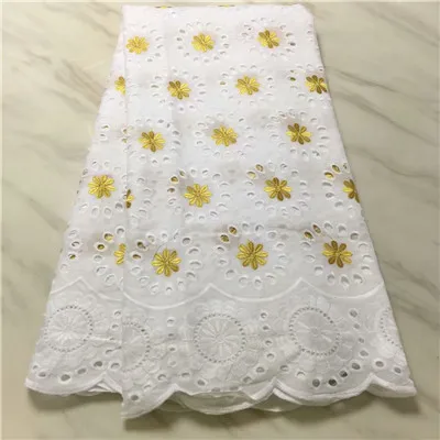 PL1001123F02 Нигерийские кружевные ткани для свадьбы Белая швейцарская вуаль кружева с вышивкой хлопок африканская кружевная ткань высокое качество кружева - Цвет: PL1001123F02