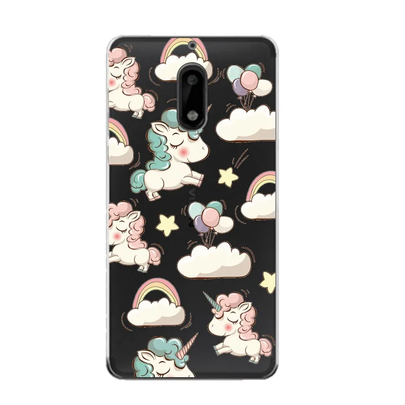 Chicken Soft Clear TPU Phone Case For Nokia3 5 6 8 N540 N640 N535 N830 Fundas Flora Sunflower Printed Shell Cover Free Shipping | Мобильные