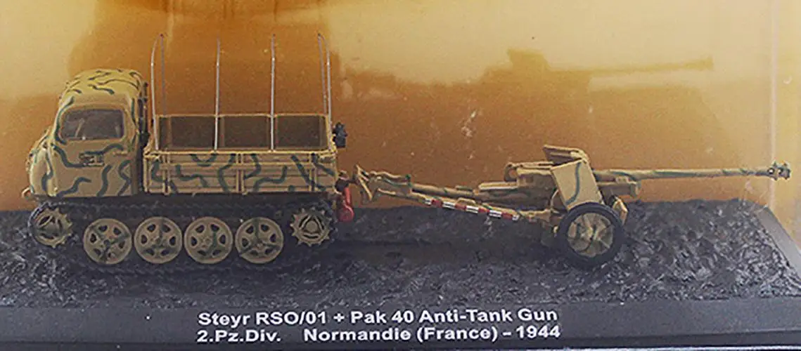 Steyr RSO/01 + Pak 40 анти Танк пистолет 2.Pz. Div Normandie Франция 1/72 трактор IXO| |