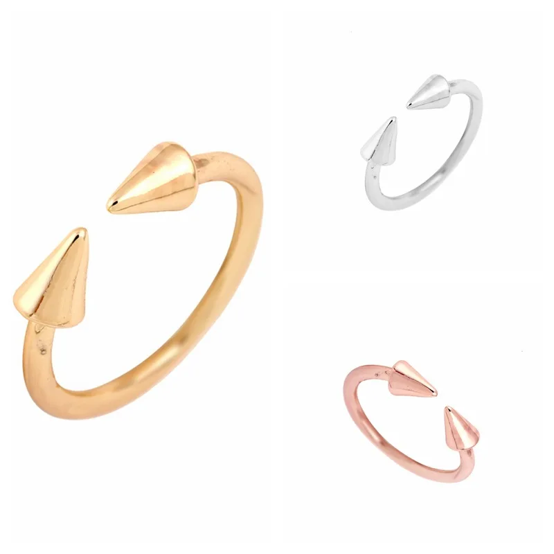 2017 двойное золотистое кольцо ювелирные украшения как на фото простые