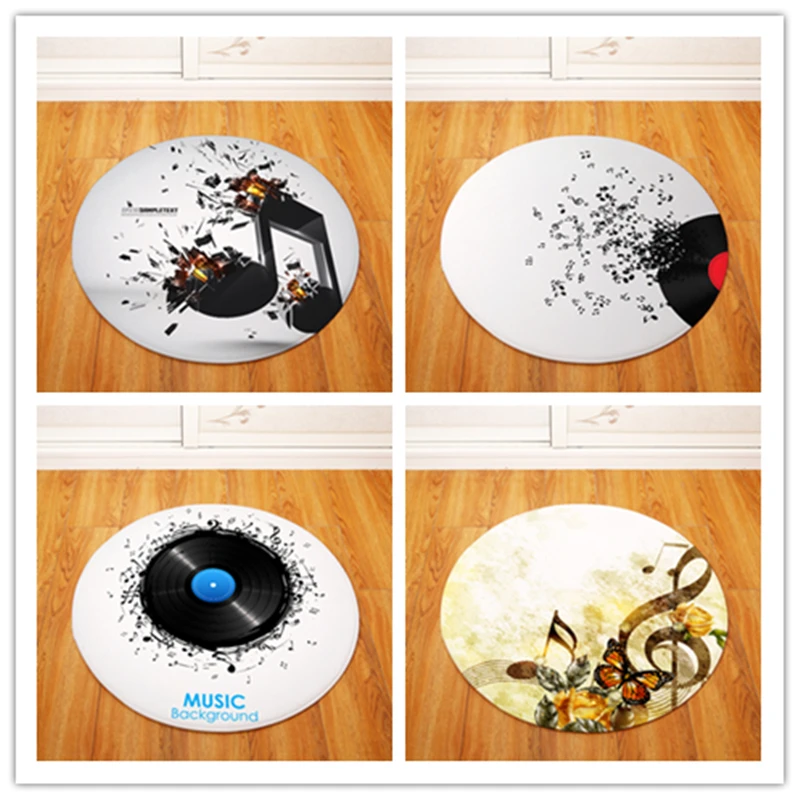 Note круглый ковер детский игровой тент коврик для зала спальня журнальный столик