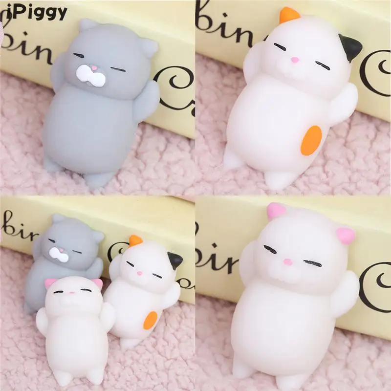 Squeeze Healing Fun Kids Kawaii игрушка милый мочи мягкий CatStress Reliever Декор животное Noverty игрушки