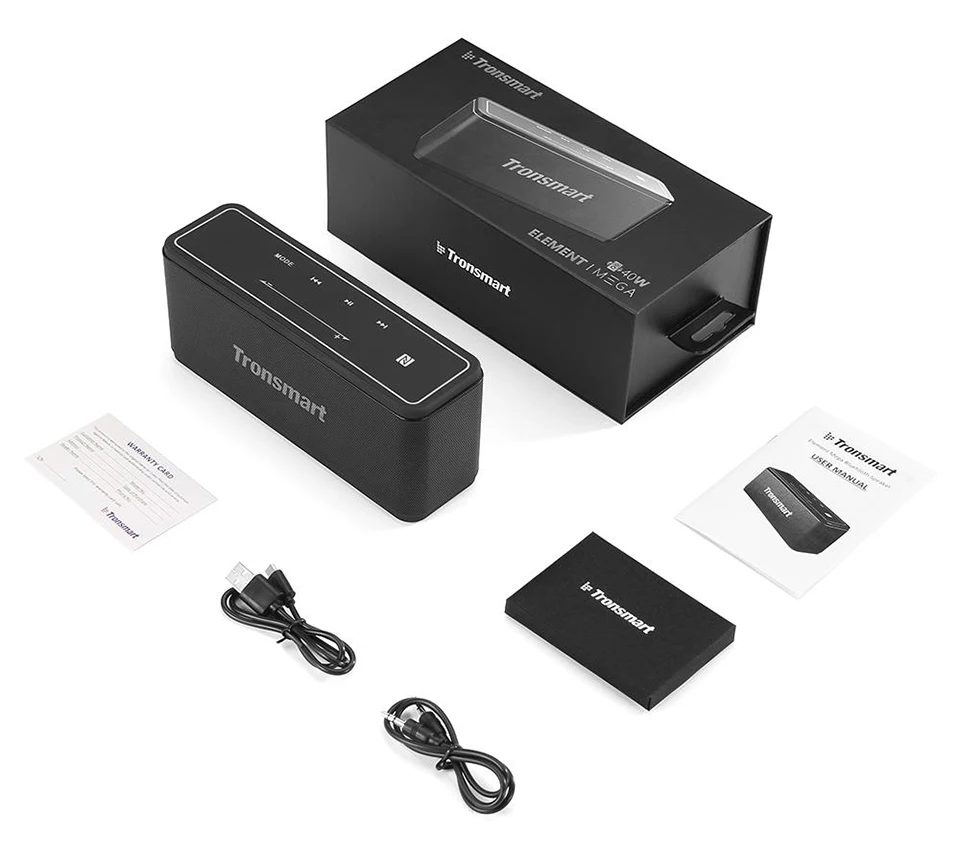 Tronsmart Element Mega Bluetooth динамик наружные переносные беспроводные колонки MicroSD карта 3D