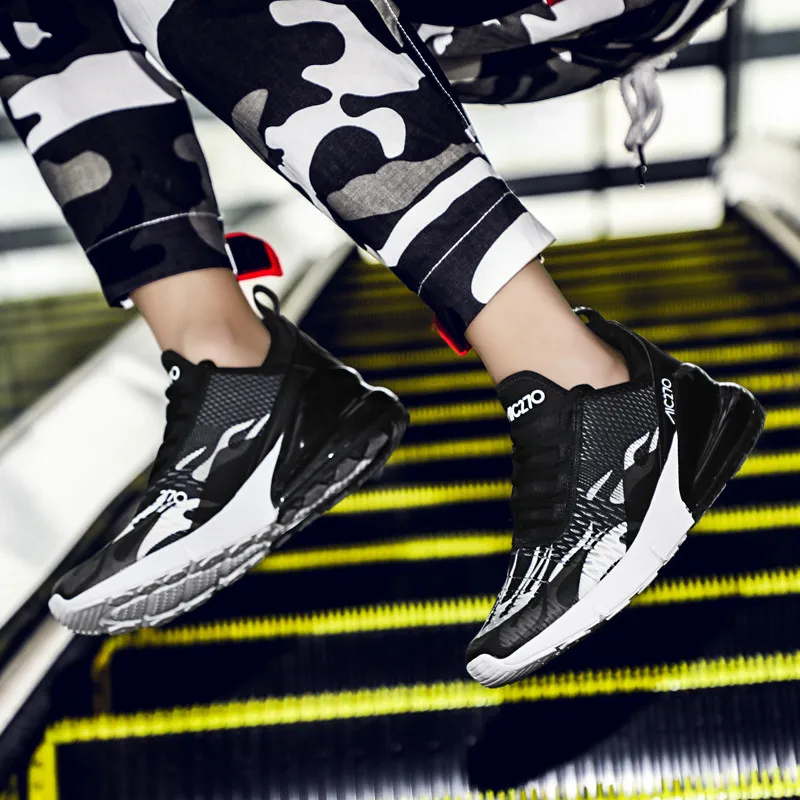 Бренд 270 мужские кроссовки стильные суперлегкие черные зеленые спортивные