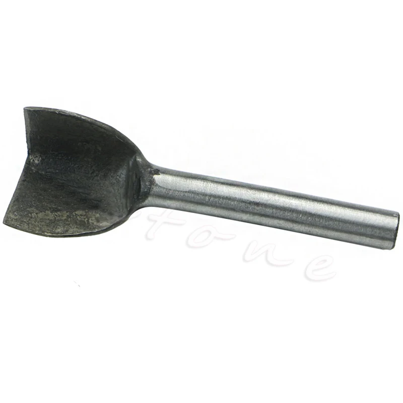 6 шт. стальной кожаный наполовину круглый резак v образная форма ремень кошелек