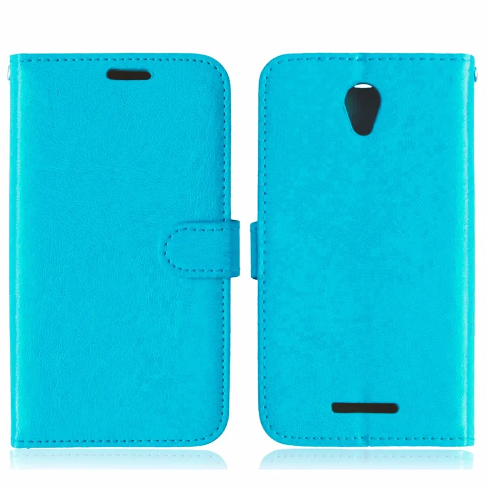 Чехол для телефона для lenovo A5000, Роскошный кожаный флип-чехол для lenovo A 5000, кошелек, чехол с держателем карты, задняя крышка-подставка
