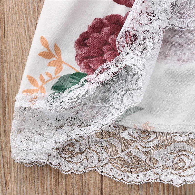 Модные кружевные платья для маленьких девочек милое детское платье принцессы с