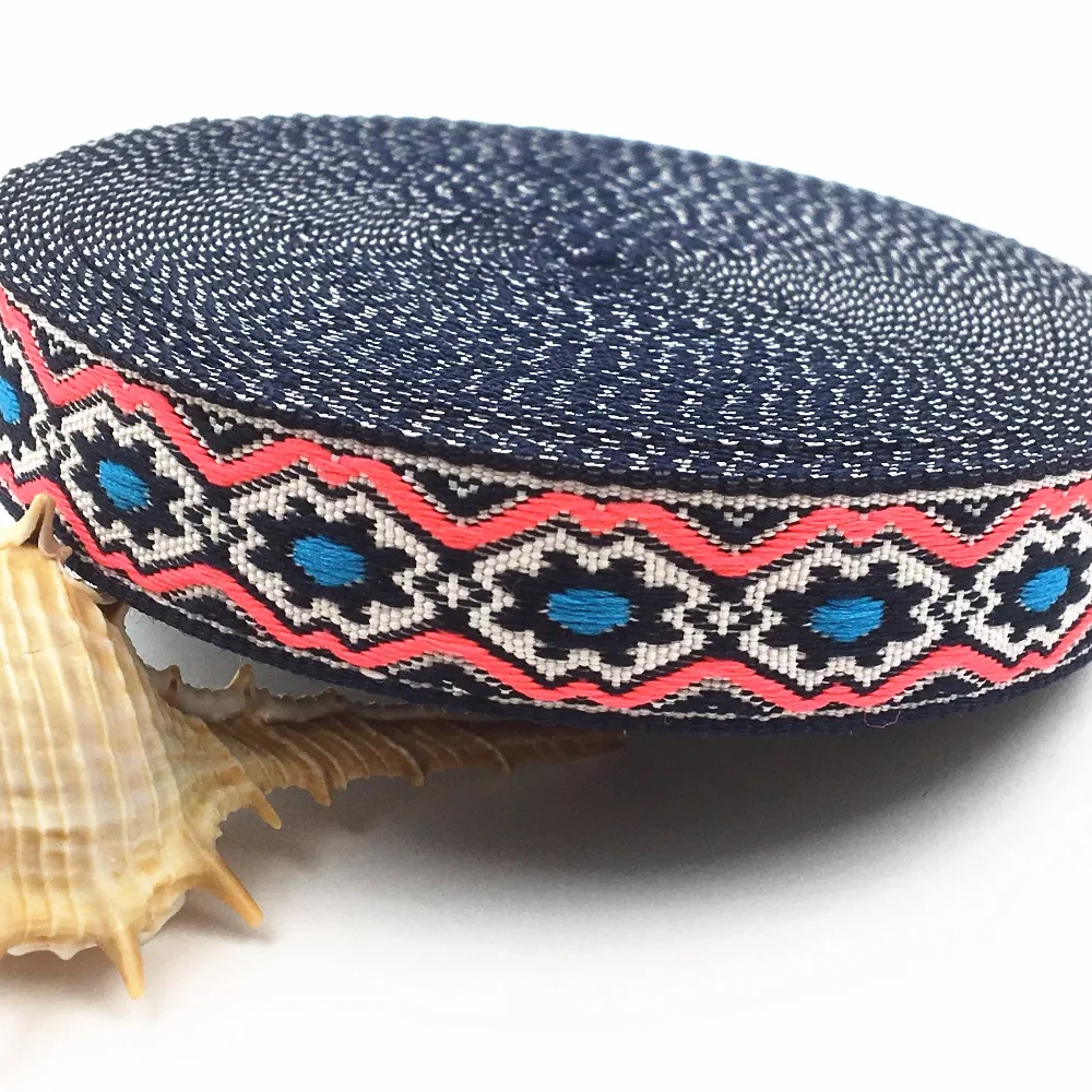 

Новый дизайн 2017 года, 20 мм, 10 ярдов/партия, соблазнительные темно-синие аксессуары ручной работы, кружевная лента, односторонняя плетеная жа...