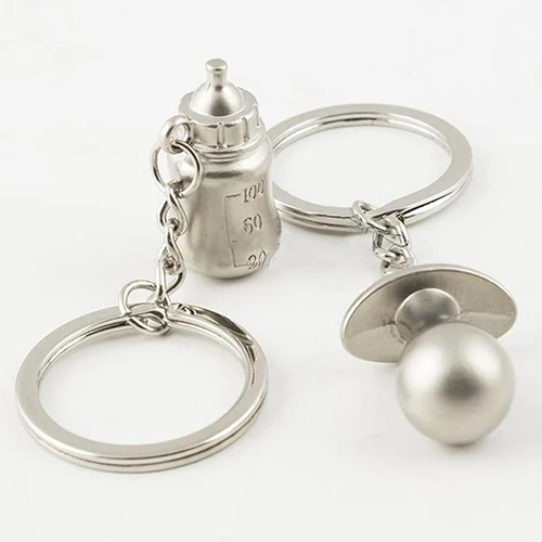 1 пара милый детский брелок с рисунком пустышки бутылочка для кормления