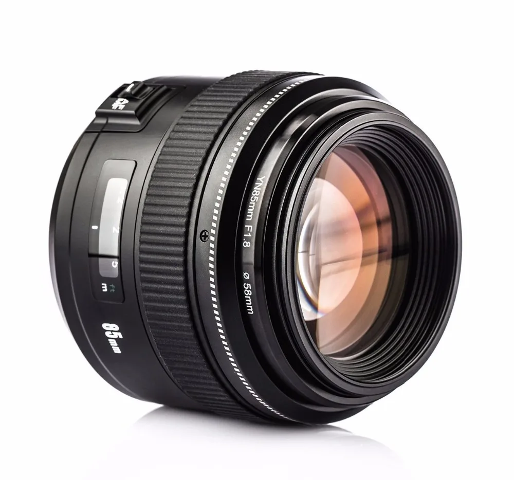 Объектив YONGNUO yn85 мм F1.8 AF/MF Стандартный Средний телеобъектив Prime 85 объектив с