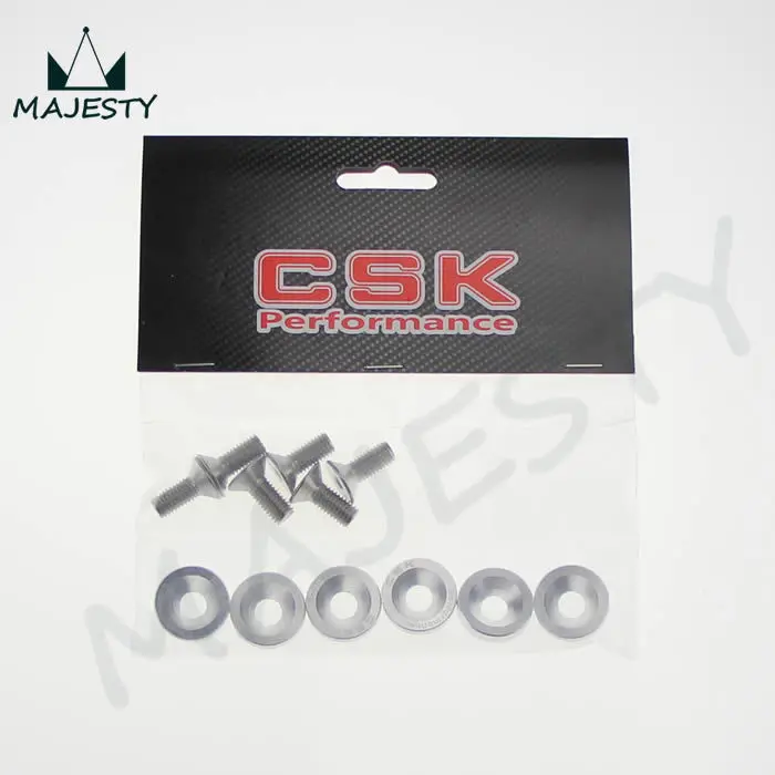 6 шт. вспомогательные винты для двигателя|jdm screw|bumper washerwasher fender |