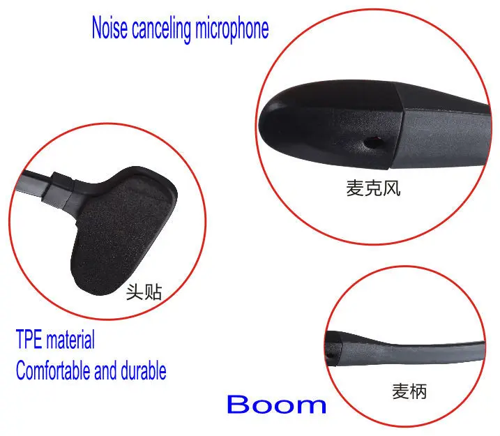 RJ9 гарнитура телефон RJ9/RJ11 колл-центр настольный Гарнитура Наушники С Микрофоном
