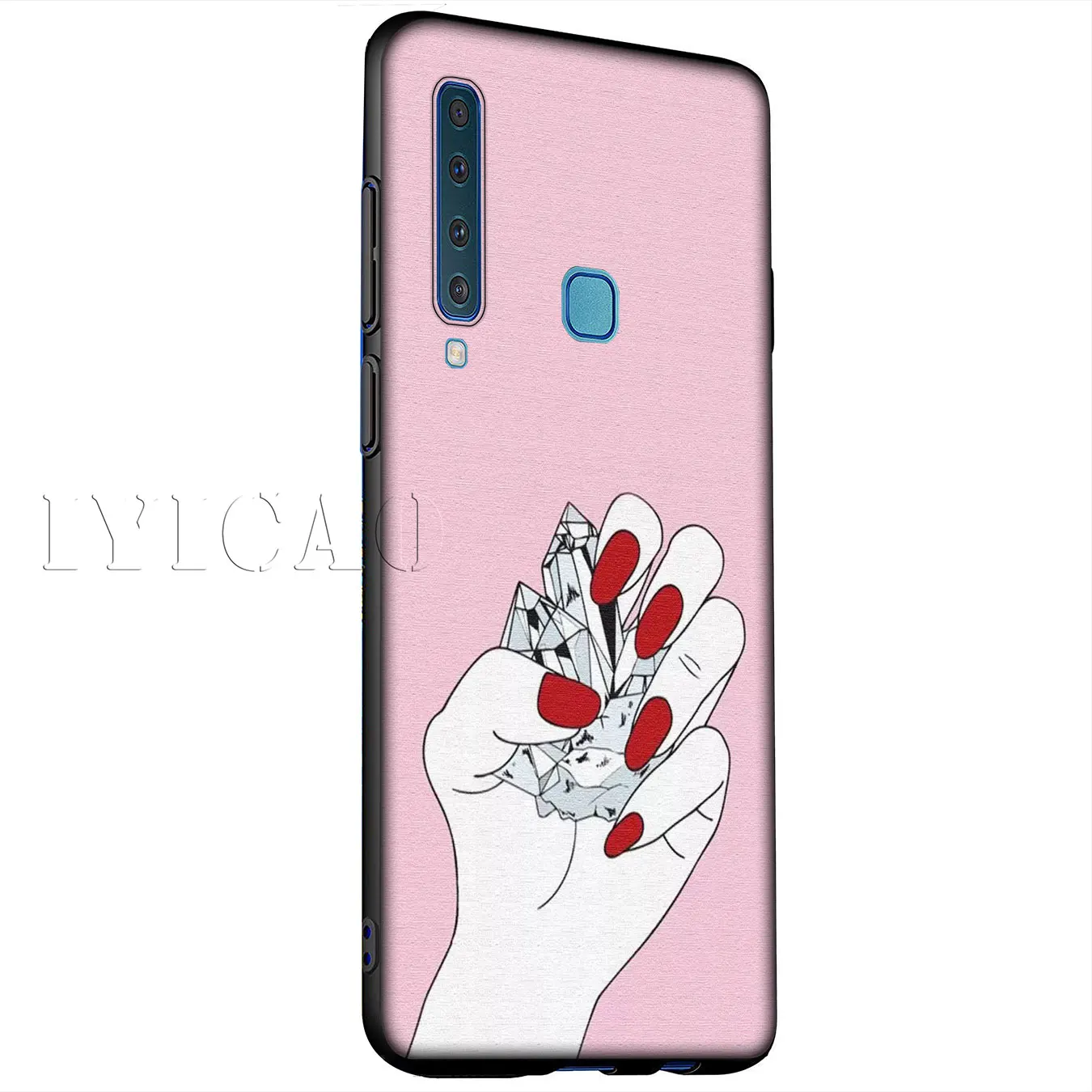 IYICAO Мягкий силиконовый чехол для Samsung Galaxy A6 Plus A9 A8 A7 2018 A3 A5 2016 2017 Note 9 8 | Мобильные
