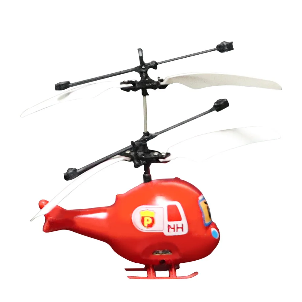 Мини мультфильм RC Летающий вертолет игрушечные лошадки дистанционное