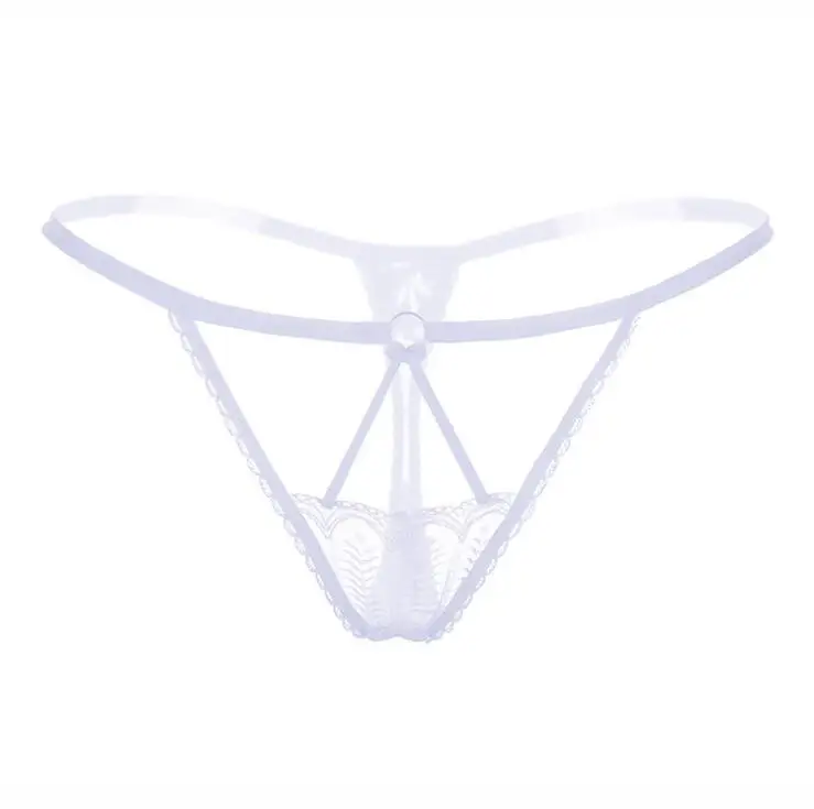 

Lace G-String Panties Women Low Waist Transparent Lace Panties Female Thongs Sexy Seamless G String