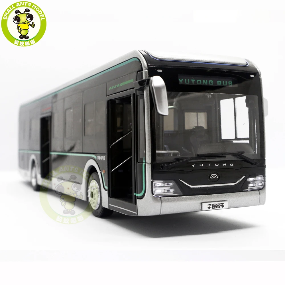 1/42 YuTong U12 городской автобус литой под давлением автобус модель автомобиля для мальчиков и девочек подарки игрушки для детей