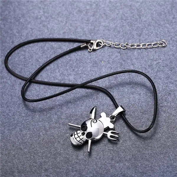 MOSU 20/шт горячие аниме цельные серебряные металлические ожерелья подвеска Sanji