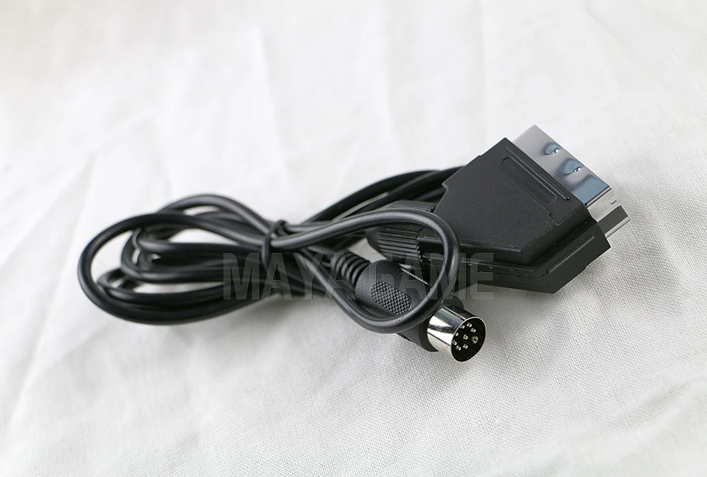 

OCGAME high quality RGB Scart Cable AV Lead cable for Sega Genesis 1 NTSC Cpin 10pcs/lot