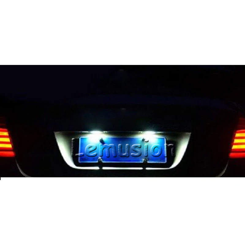 1 пара светодиодный светильник для номерного знака автомобиля 12 в белый SMD Toyota
