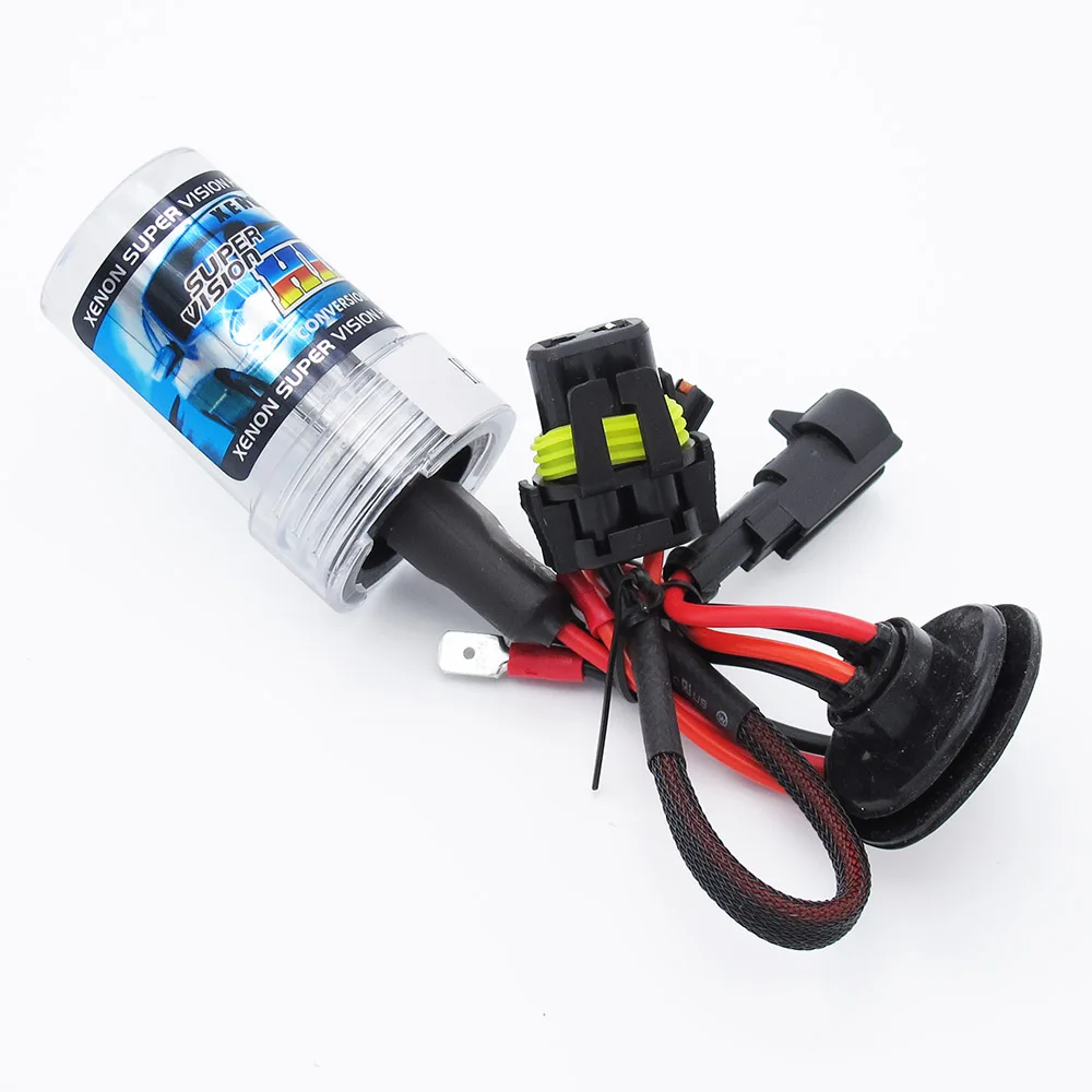 1 шт. 35 Вт 55 Вт HID ксеноновая лампа H1 H3 H7 H8 H9 H11 9005 HB3 9006 HB4 3000 K-12000 K Автомобильная ксеноновая лампа 12 В постоянного тока