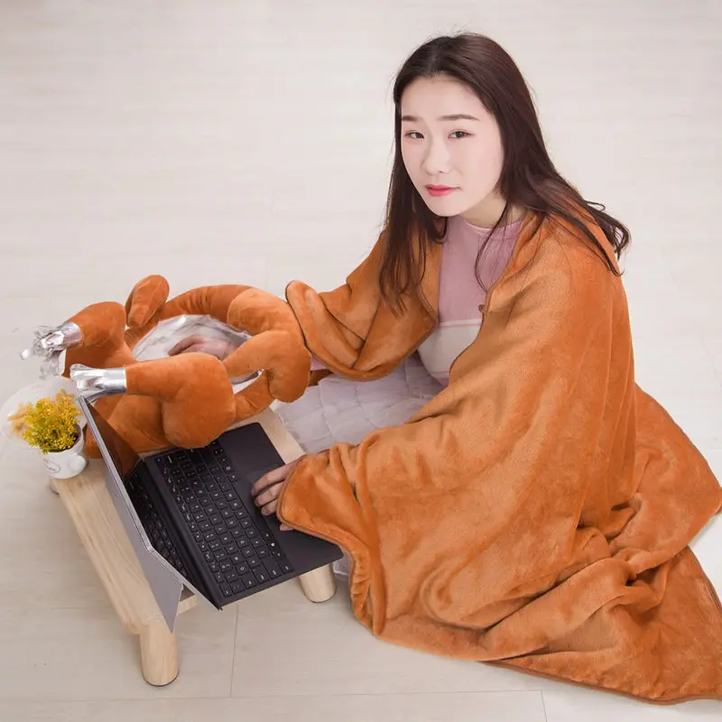 1 шт Мягкие Турции серии игрушки набитое мягкое жареного цыпленка с одноразовыми