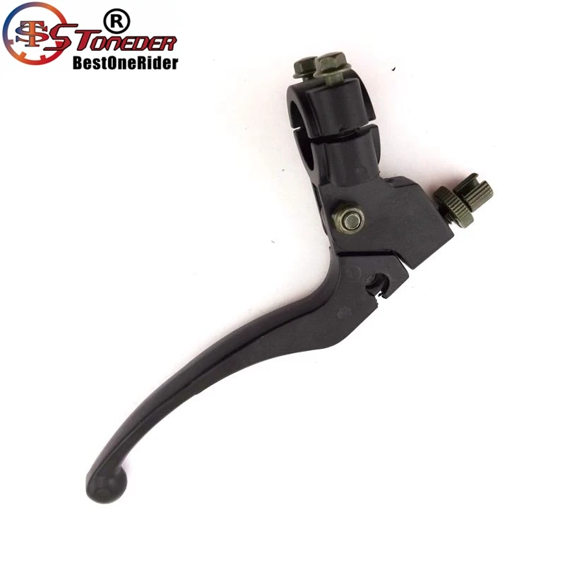 STONEDER сплав 22 мм MiniMoto левая ручка тормозной рычаг окунь для 47 49 97cc CR80 CR85 CR125 CR250 Dirt Bike