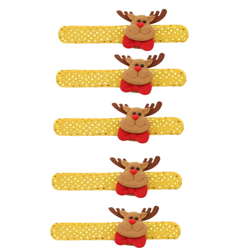 Рождественский подарок снеговик медведь лось Санта Клаус рождественское кольцо